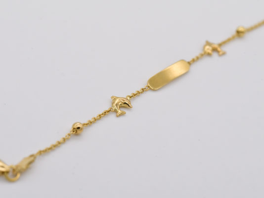 Braccialetto bimba oro 18 kt.