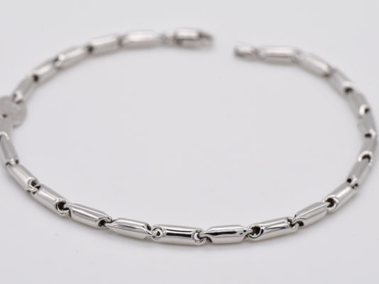 Bracciale in oro bianco 18 kt.